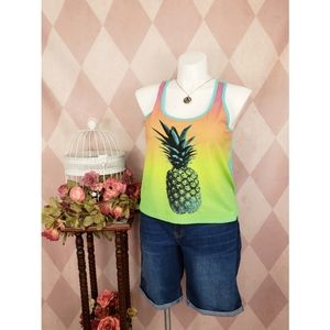 Rue 21 | Gradient Pineapple Tank Top